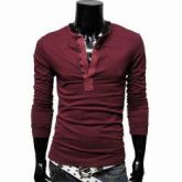 Camisa elegante t-shirt manga longa cod.003